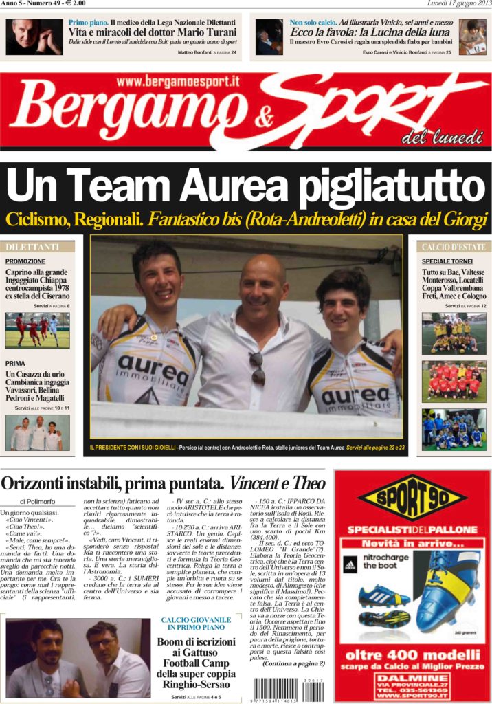 Bergamo & Sport in edicola: l’anteprima