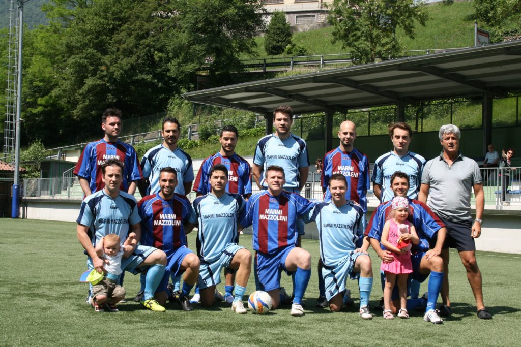 Bella rimpatriata tra i giocatori della classe 1983 cresciuti insieme nel vivaio del Ponte San Pietro