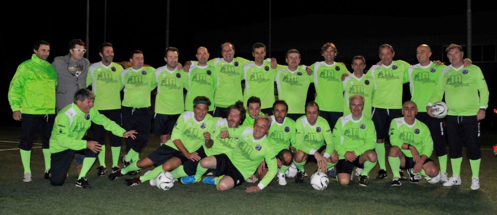 Scuola Calcio Over 40, ecco il capolavoro di Sersao: aver radunato venti meravigliosi ed eterni bambini