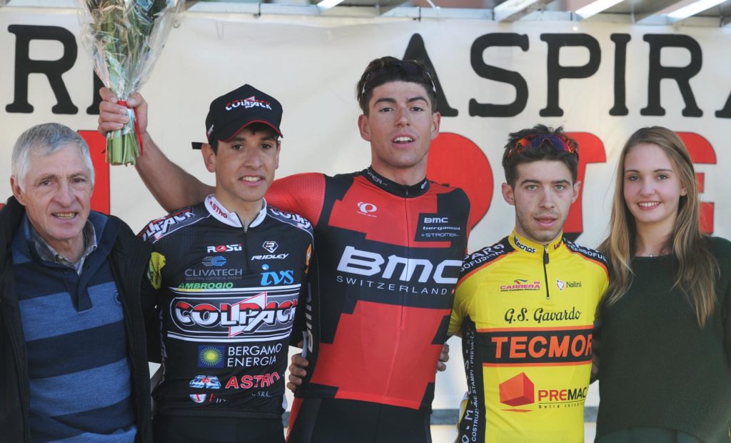 Ciclismo. Colpack: Martinelli subito sul podio nel primo weekend di corse