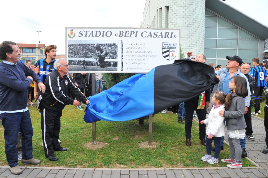 Lo stadio di Martinengo intitolato a Bepi Casari