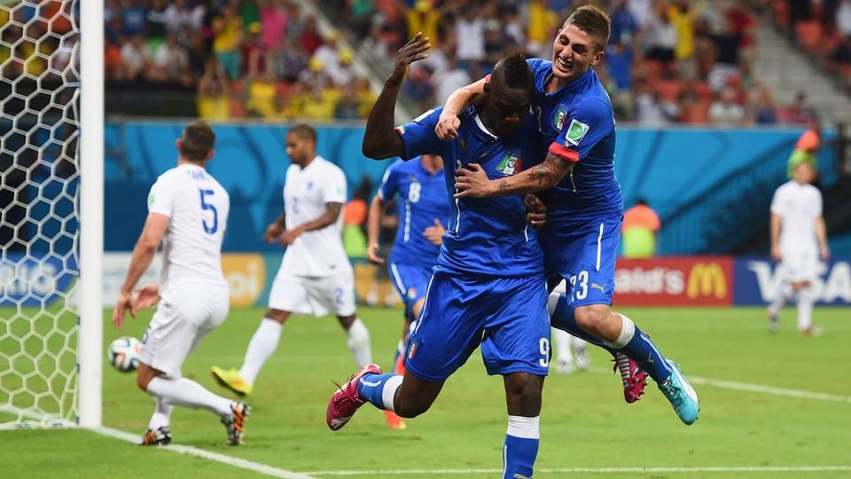 E’ una bella Italia: Marchisio e Balotelli battono l’Inghilterra. Darmian e Candreva super