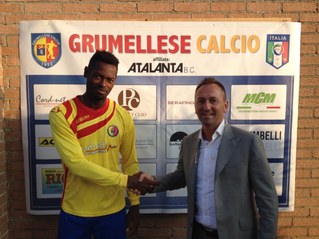 Grumellese, dalla Nuorese ecco l’attaccante Amassoka