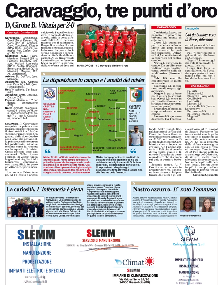 In edicola un Bg & Sport semplicemente stupendo. Ne andiamo fieri. E nell’articolo ringraziamo un sacco di gente che ci aiuta