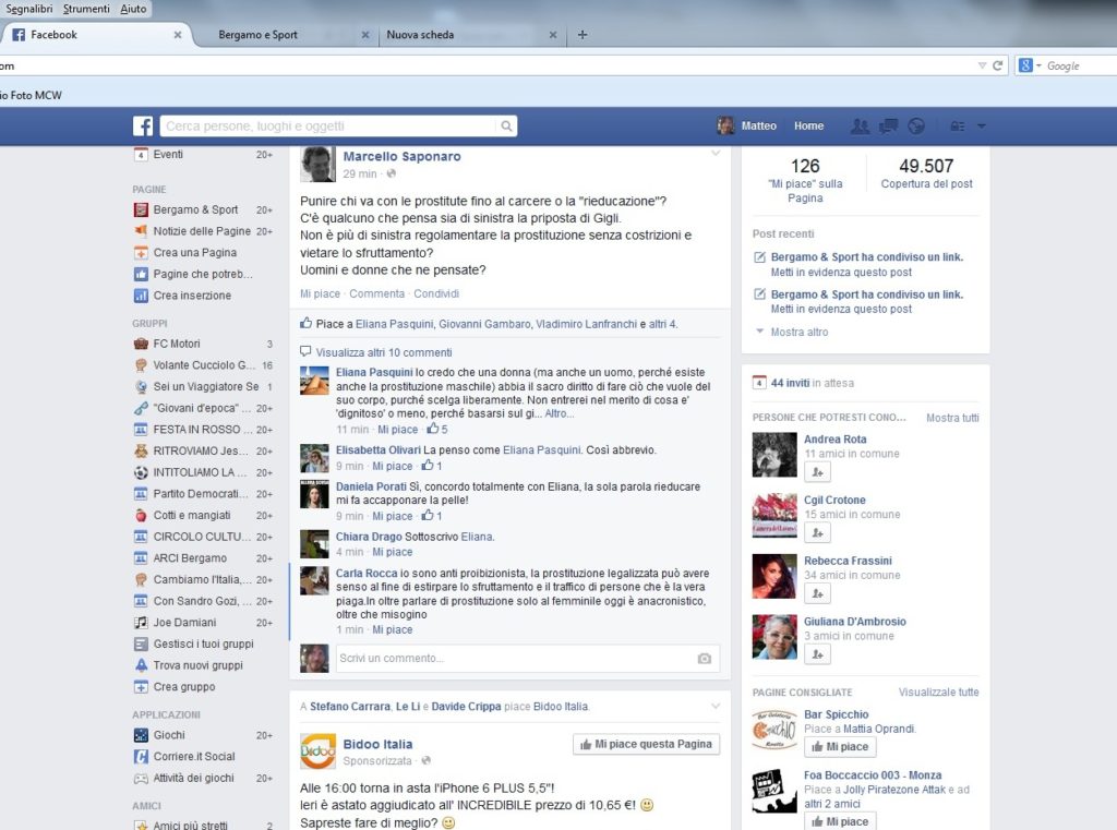 Internet è il colpevole della crisi in Italia. Facebook ha ammazzato il giornalismo. E io vado a fare il maggiordomo dei miei genitori