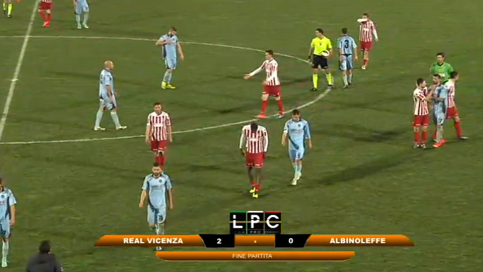 Prima Divisione. AlbinoLeffe ko a Vicenza. Altro macigno sulla corsa salvezza