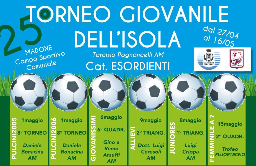 Calcio giovanile: a Madone è cominciato il Torneo dell’Isola, la kermesse dei giovani talenti orobici