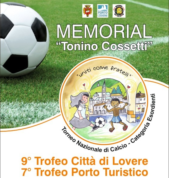 Venerdì 22 la presentazione del Memorial Cossetti: a Lovere torna il grande calcio giovanile
