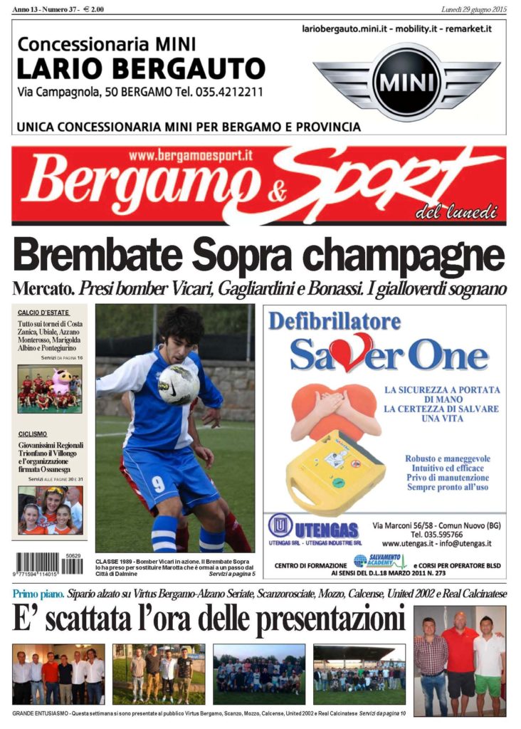 Bg & Sport tra poche ore in edicola. Tantissimo mercato e il cercasquadra. Leggetevi le anteprime e correte dal vostro giornalaio!!!
