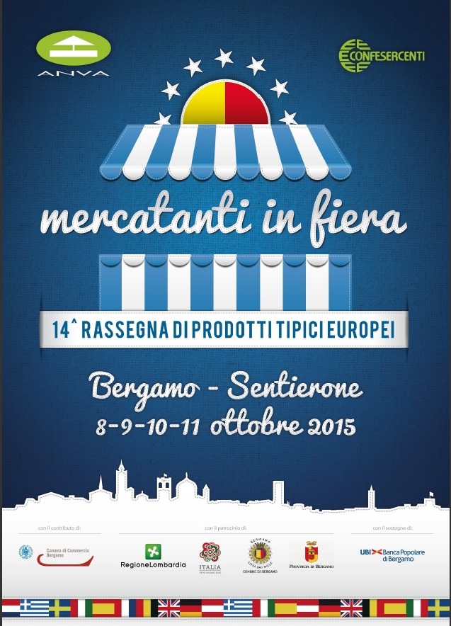 Mercatanti in Fiera, festa extralarge. A ottobre quattro giorni da gustare sul Sentierone