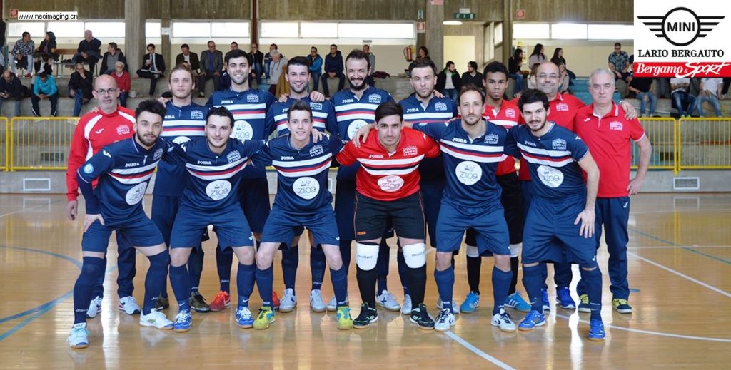 Il Bergamo C5 si gioca la stagione a Castellamonte: servono tre punti per arrivare ai play-off