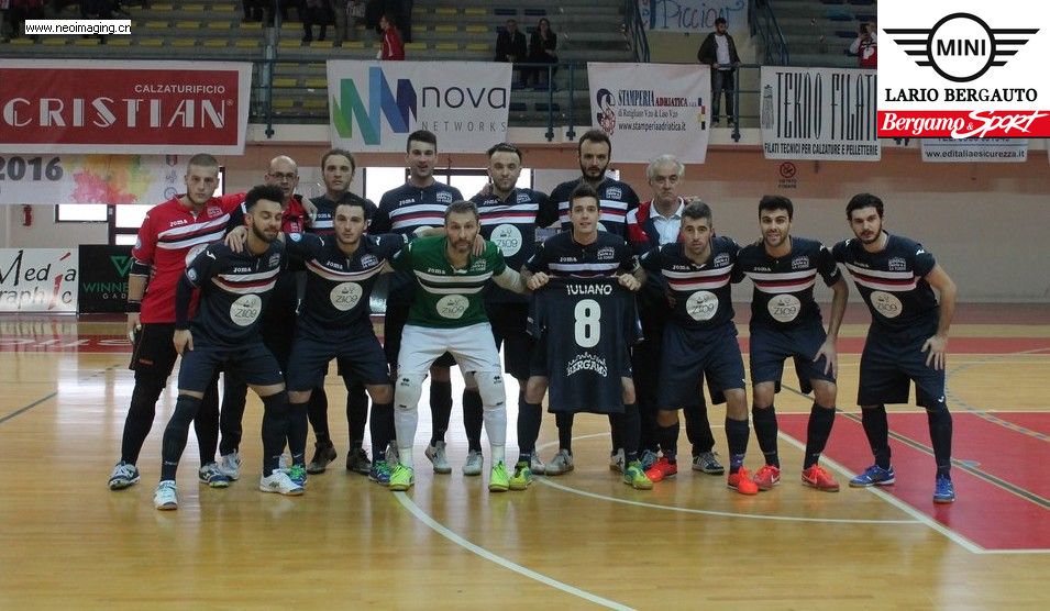 Il Bergamo C5 trova nell’uovo tre punti fondamentali in chiave play-off