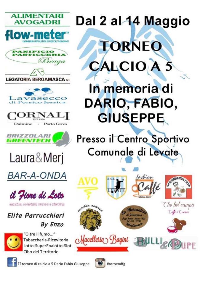 A Levate il torneo in memoria di Dario, Fabio e Giuseppe
