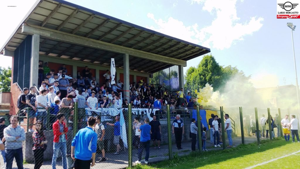 Cappuccinese-Pro Mornico, spettacolo sugli spalti (video)