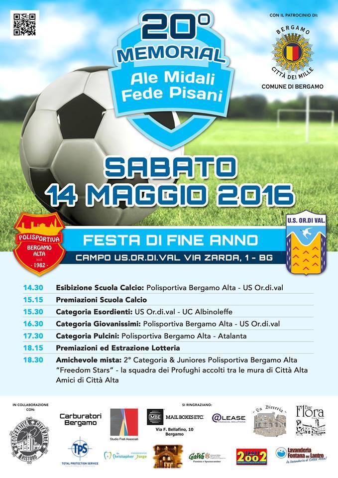 Sabato la festa di fine anno per PBA e Ordival con il “20° Memorial Ale Midali e Fede Pisani”