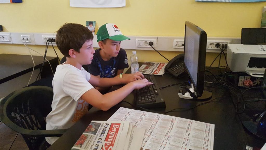 IL CENTRO RICREATIVO ESTIVO UISP IN VISITA A BERGAMO & SPORT