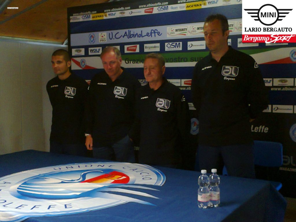 Alvini all’AlbinoLeffe: “All’anno zero ma con entusiasmo”