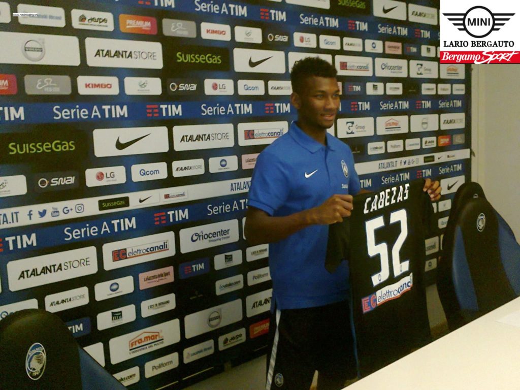 Atalanta, senti Cabezas: “Voglio l’Europa. Caniggia? Che idolo”