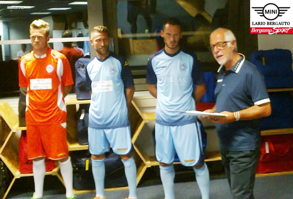 AlbinoLeffe, ecco la nuova maglia targata Acerbis. Tante le novità