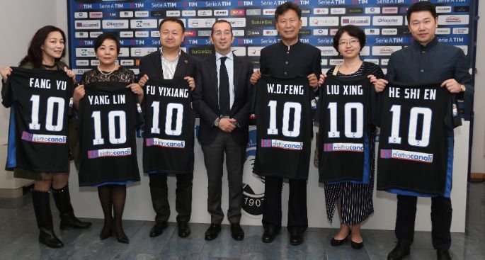 Il ministro dell’Educazione allo Sport cinese ospite a Zingonia