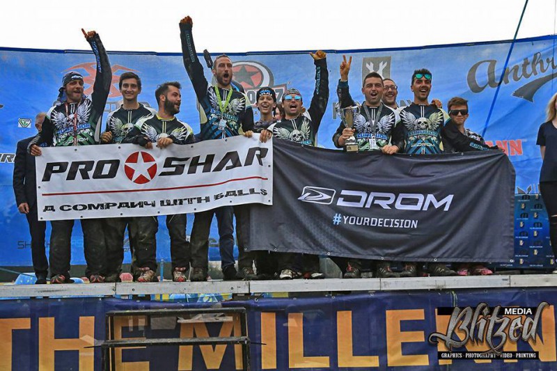 I ragazzi della Paintball Elite School Bergamo vicecampioni europei nella Division4