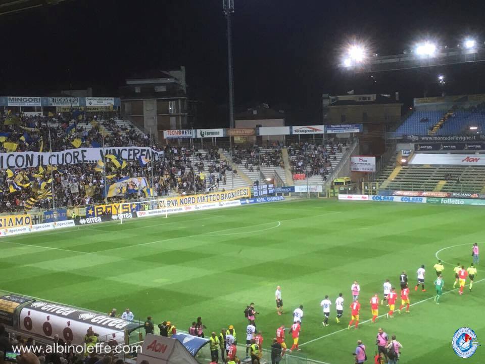 Parma, Evacuo purga l’AlbinoLeffe: primo ko in campionato