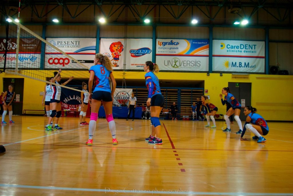 Volley donne Serie B1, la Don Colleoni vola. Garlasco battuto 3-0