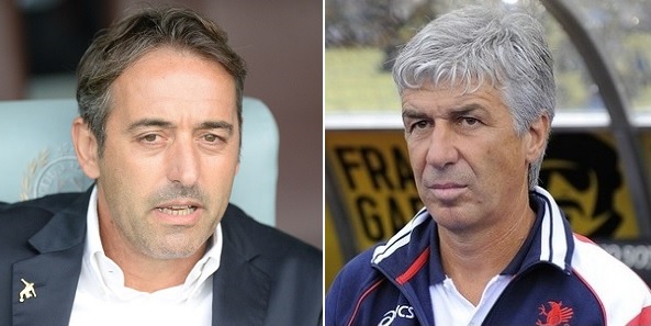 Domenica alle 18 Atalanta-Samp. Gasp e Giamp, al comando due grandi maestri