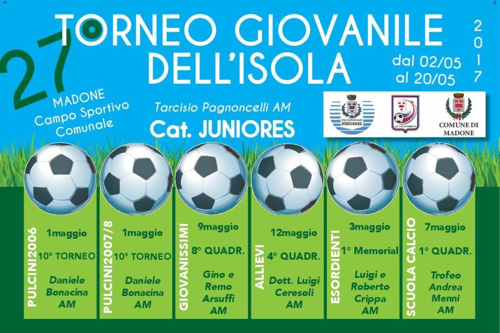 Madone, tutti al 27° Torneo giovanile dell’Isola Tarcisio Pagnoncelli