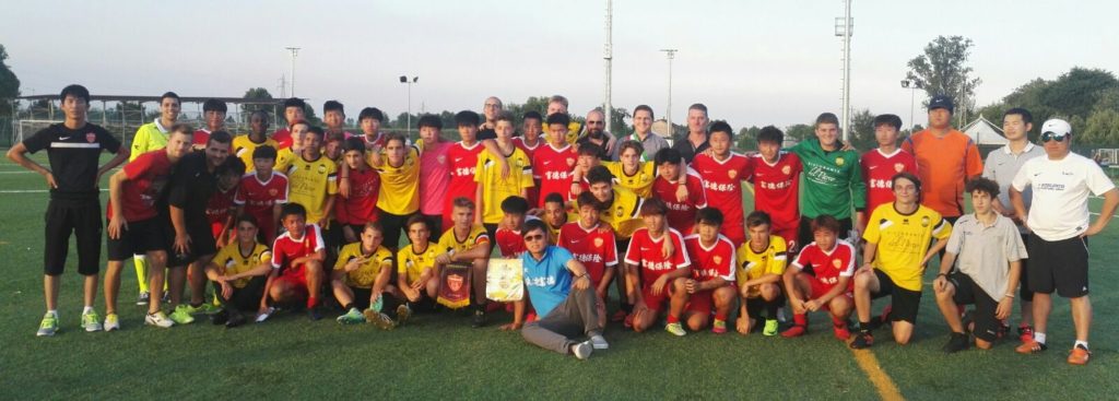 Divertimento e spettacolo tra gli Allievi dell’Acos e l’Under 16 dei cinesi dello Yanbian