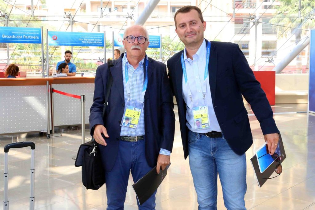 La proposta: la pace in pubblico tra Gasperini e Serina. Officia Giacomo Mayer