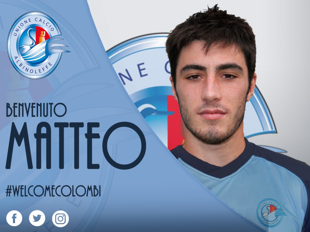 AlbinoLeffe: in attacco arriva Matteo Colombi, attaccante di scuola Inter