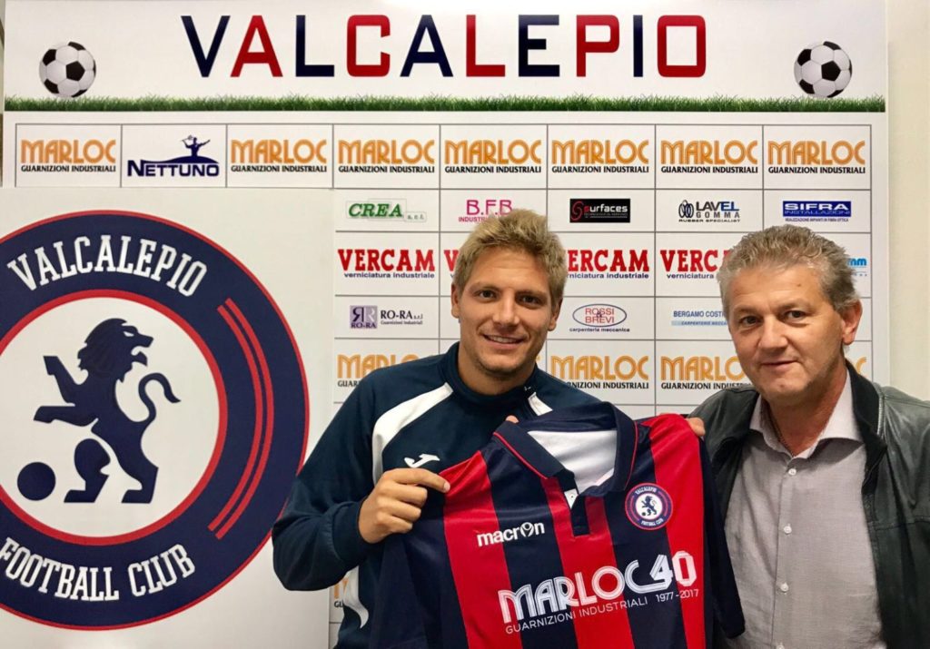 Valcalepio, che colpo! Preso l’ex Atalanta Nadir Minotti