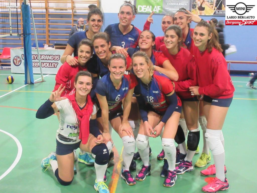 Volley B1 donne, terza vittoria di fila per Lurano. Brembo ko nel derby