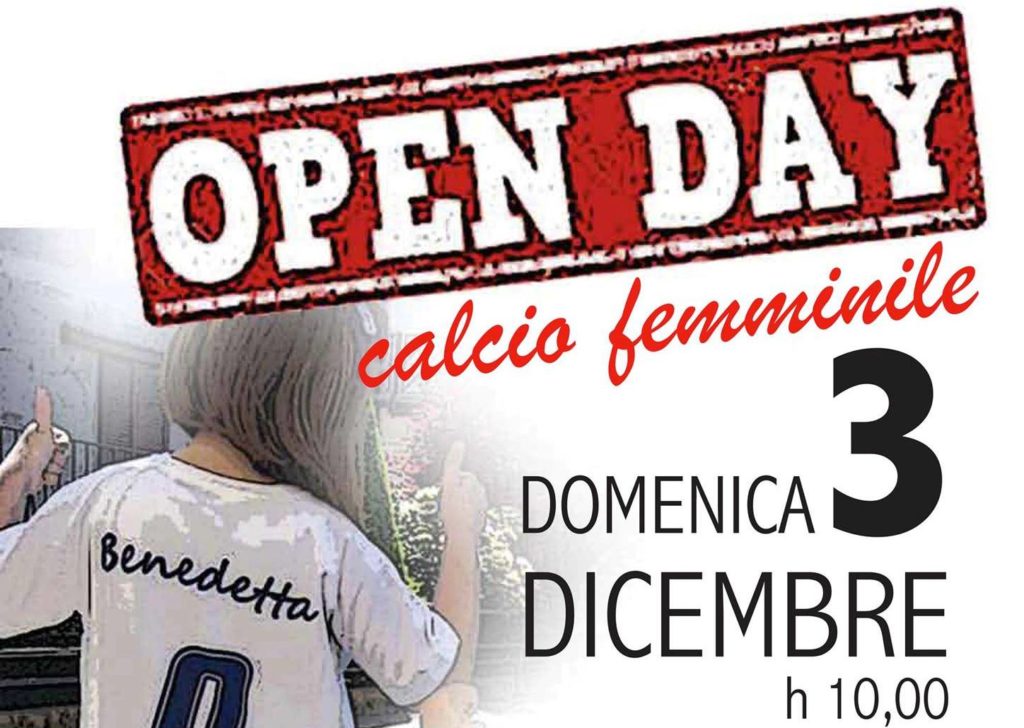Domenica 3 dicembre l’open day dell’Atalanta Mozzanica per bambine nate tra il 2007 e il 2011