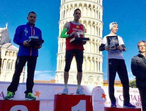 Atletica Bergamo 1959, Antonino Lollo vince la maratona di Pisa