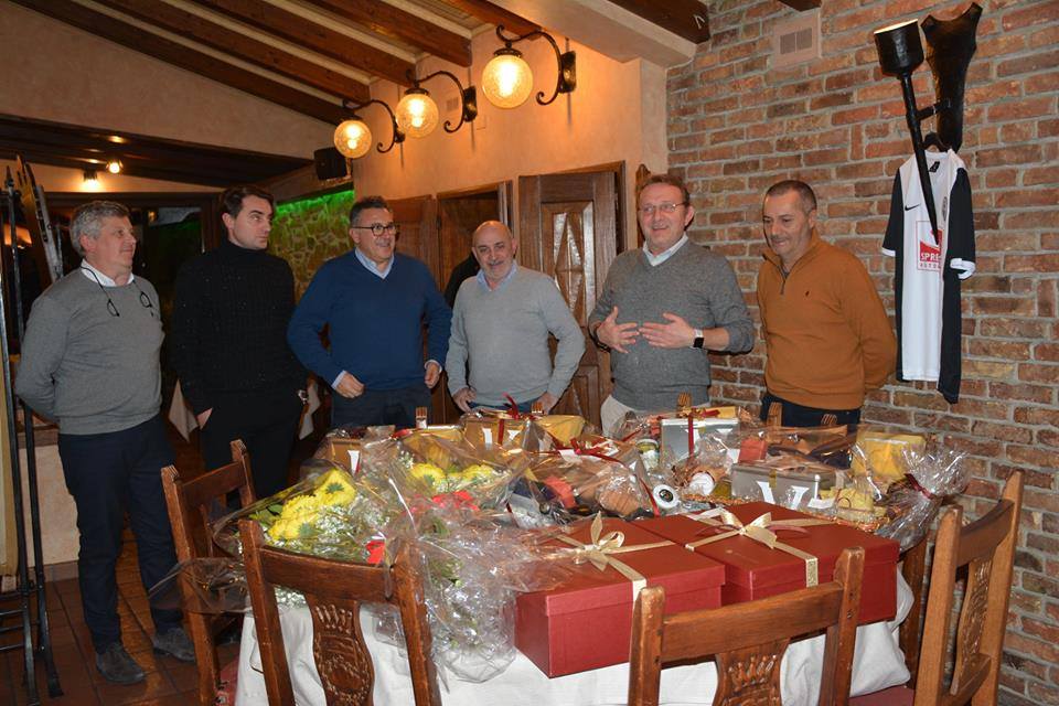 La Cisanese chiude una buona annata con una bella cena in famiglia