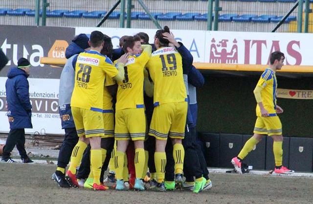 Serie D, il Trento piega il Crema nel recupero