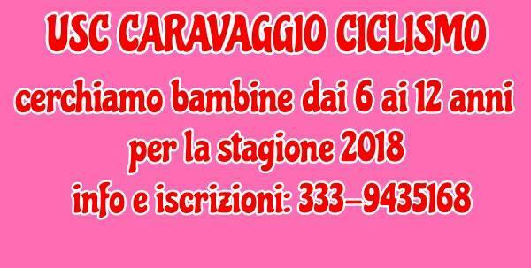 Anche a Caravaggio iscrizioni per il ciclismo giovanile