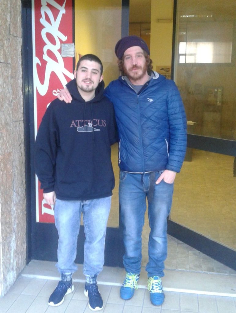 Il famoso rapper Giovo Dust in visita alla redazione di Bergamo & Sport