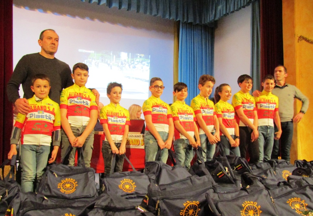 Ciclismo Albano: per la nuova stagione 25 atleti suddivisi fra giovanissimi, esordienti ed allievi