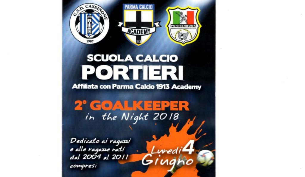 Gsd Cassinone e Dario Caglioni promuovono la Scuola Calcio Portieri