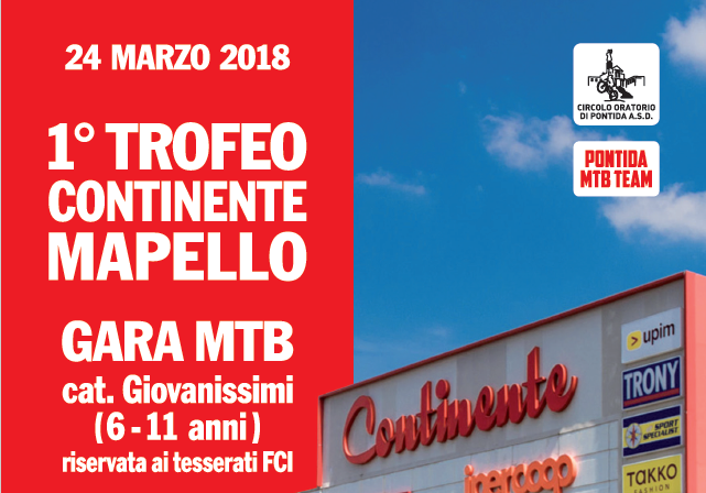 Pontida Mtb Team presentazione stagione e gara Giovanissimi al Continente Mapello