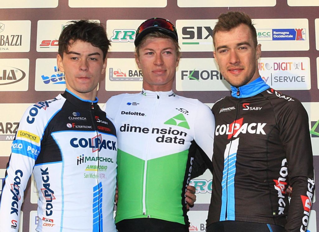 Strade Bianche di Romagna: secondo Covi e terzo Giordani del Team Colpack