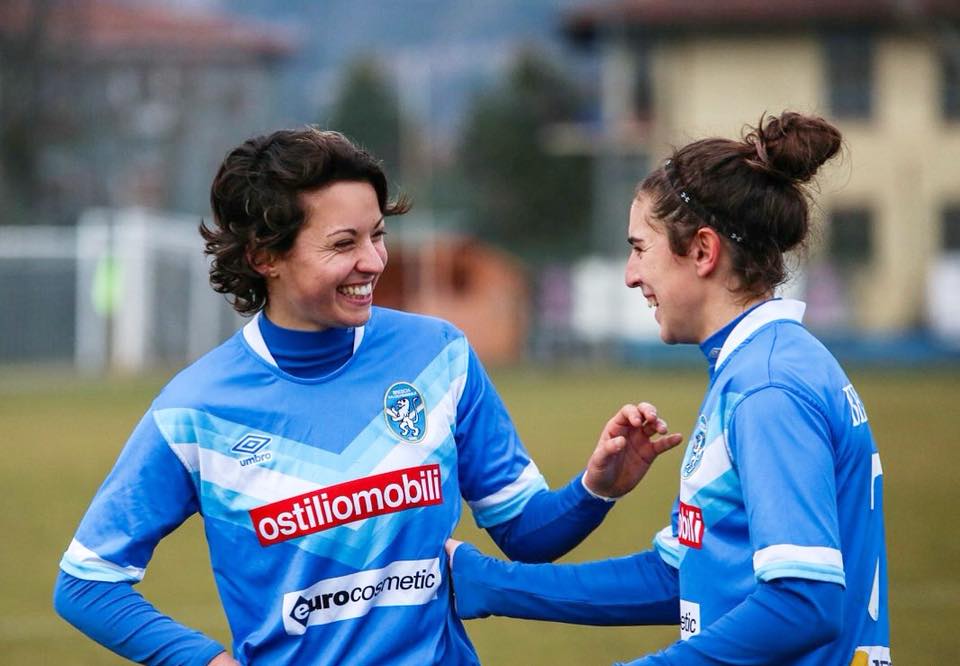 Valentina Giacinti al Confessionale di Bergamo & Sport