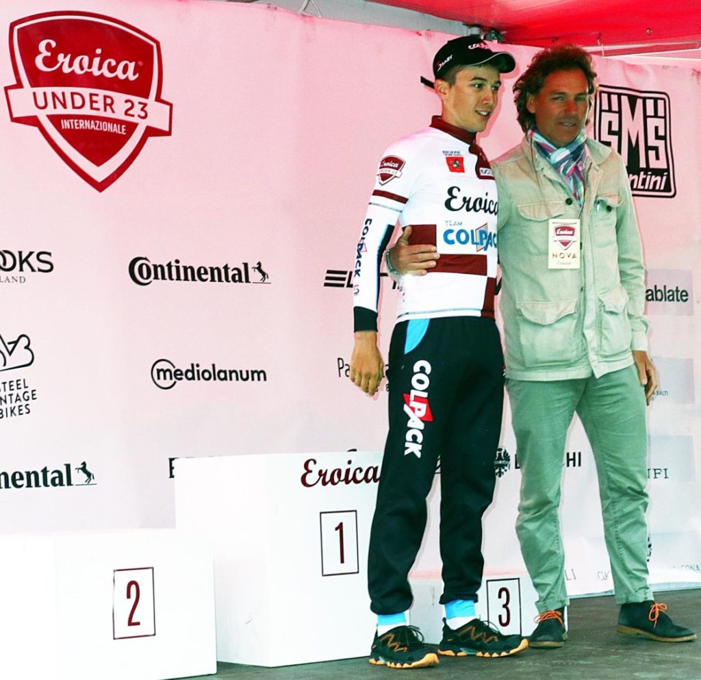 Andrea Bagioli del Team Colpack è leader del Toscana Terra di Ciclismo – Eroica