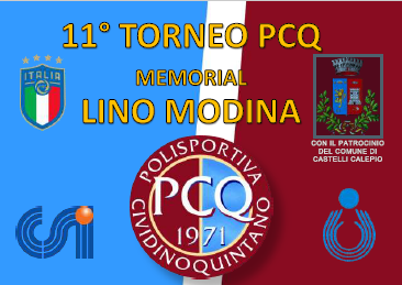 Memorial Lino Modina XI edizione al via, grazie all’impegno della Polisportiva Cividino Quintano