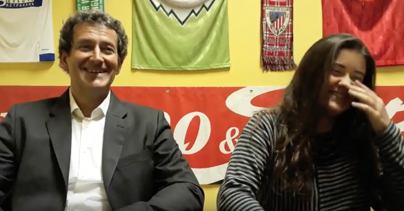 Bruno e Anna Arsuffi al Confessionale di Bergamo & Sport