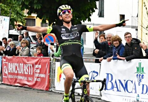 Cinquina di Andrea Piccolo del Team LVF che vince anche il Gp del Roero