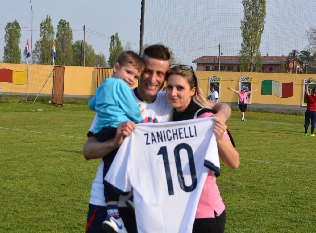 Seconda T. I giganti del nostro calcio, sipario su Samuele Zanichelli, il campione che quest’anno ha portato lo Sporting Brembatese in paradiso